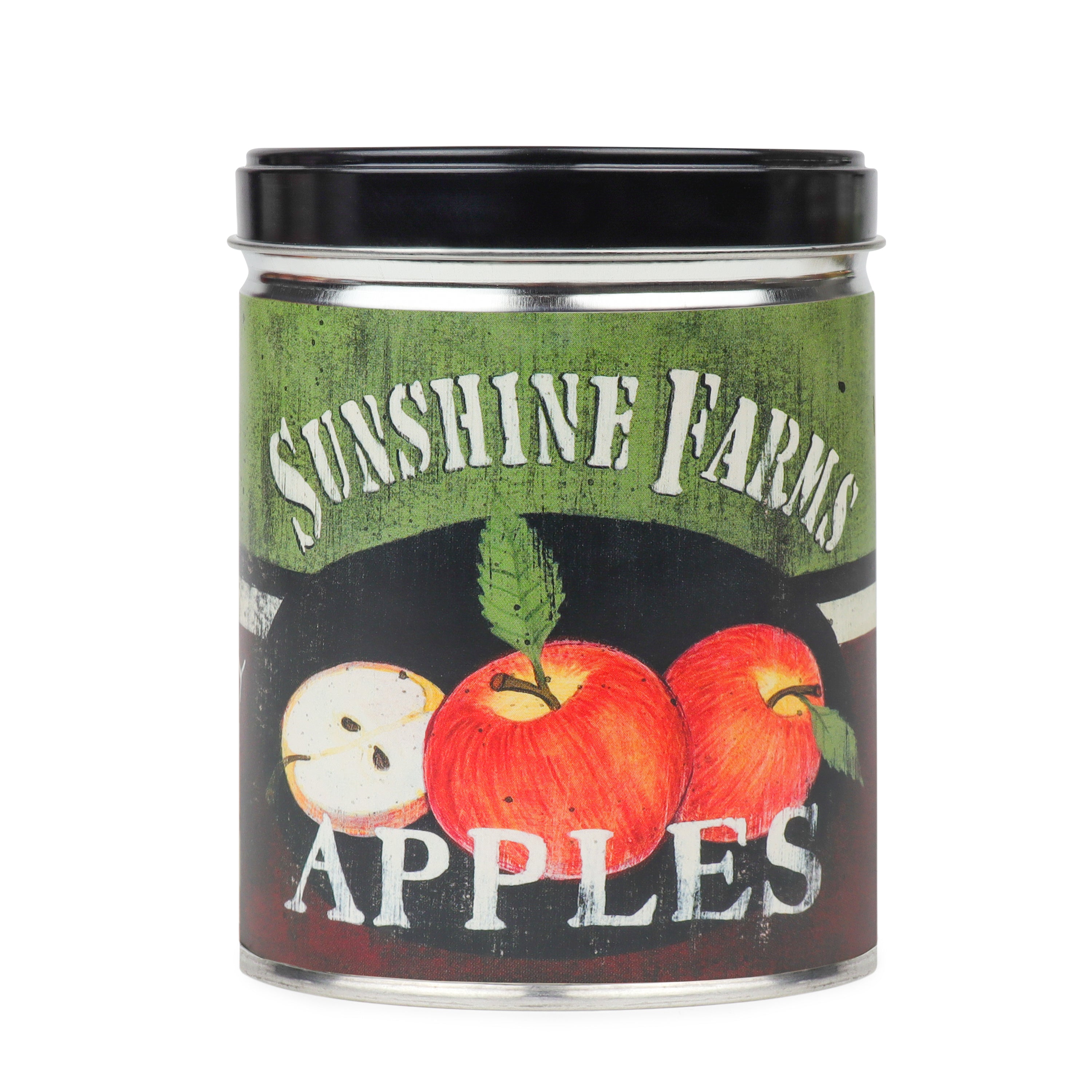 Macintosh Apple Tin Candle