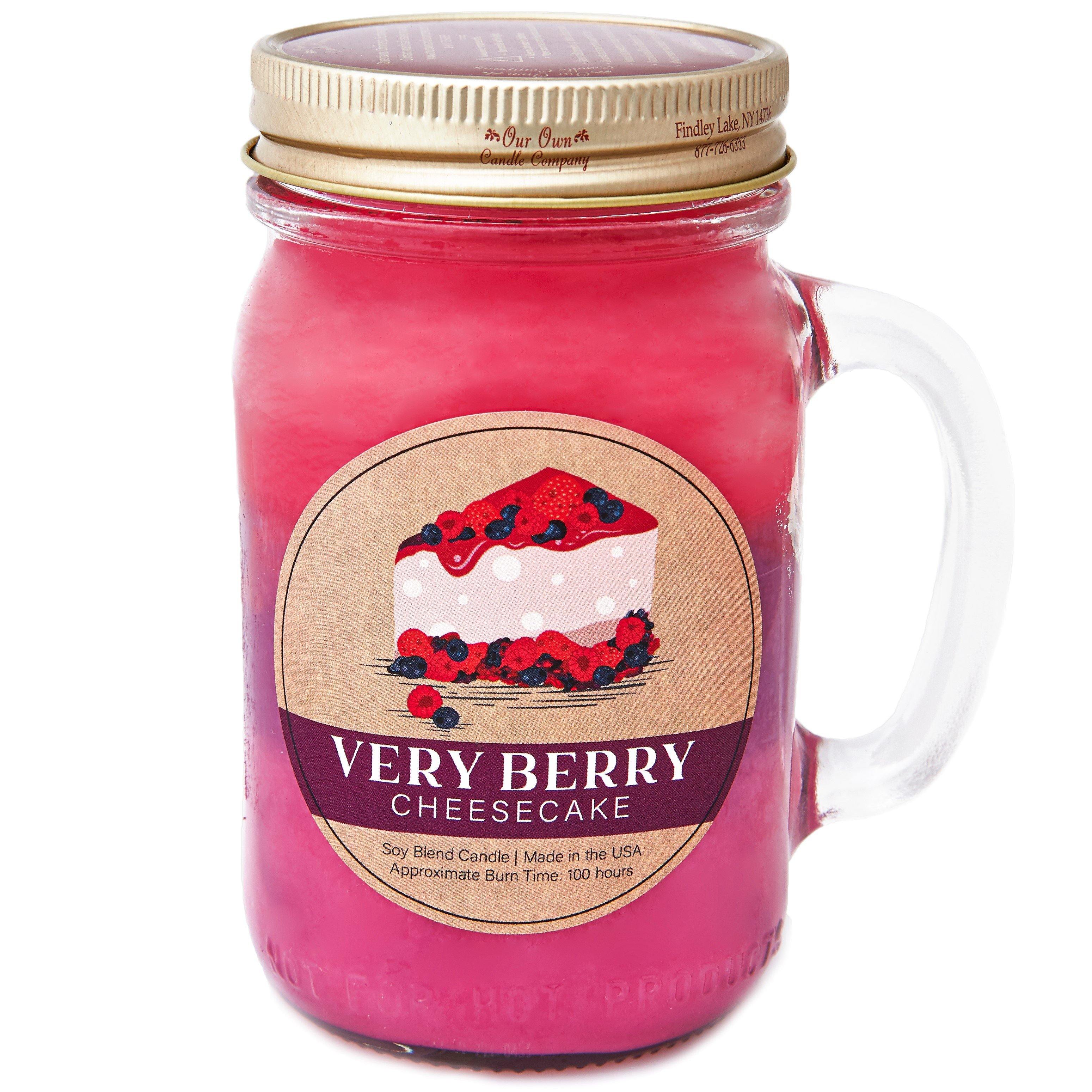 Very Berry Cheesecake Essentials® Candle - Our Own Candle Company NI