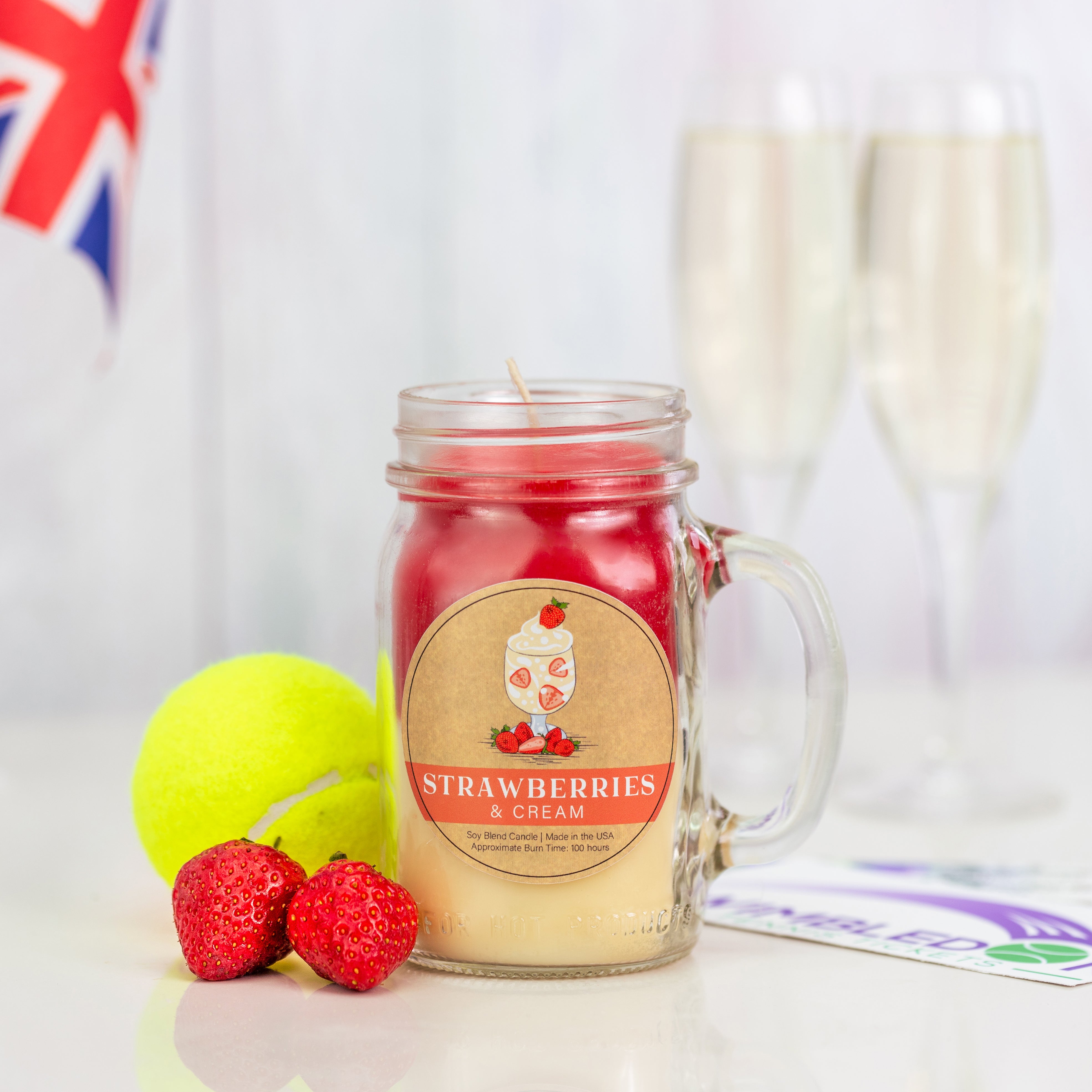 Strawberries & Cream Essentials® Candle