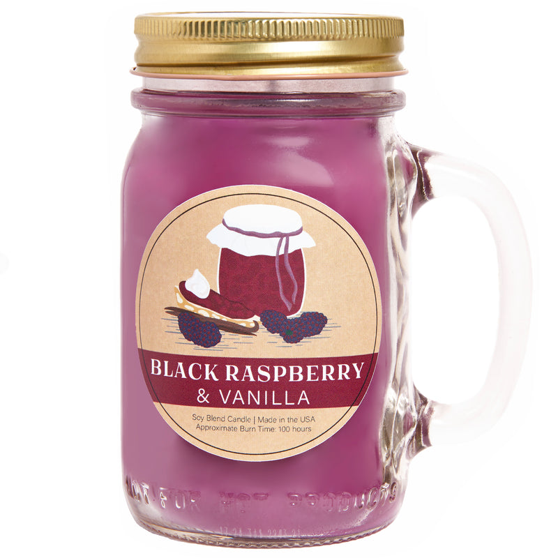 Black Raspberry Candle Black Raspberry & Vanilla Essentials® Candle – Our Own Candle Company UK