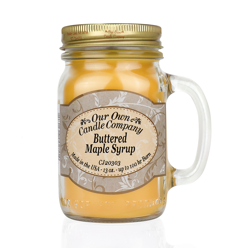 Buttered Maple Syrup Classic Large Mason