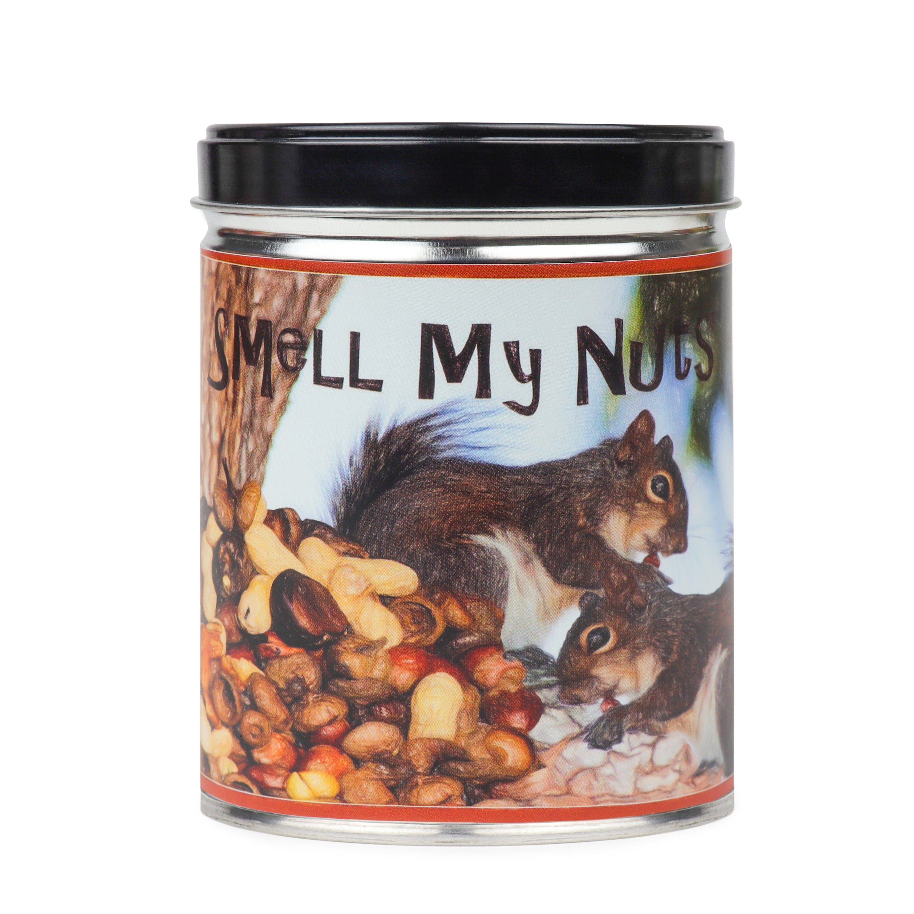 Smell My Nuts Tin Candle