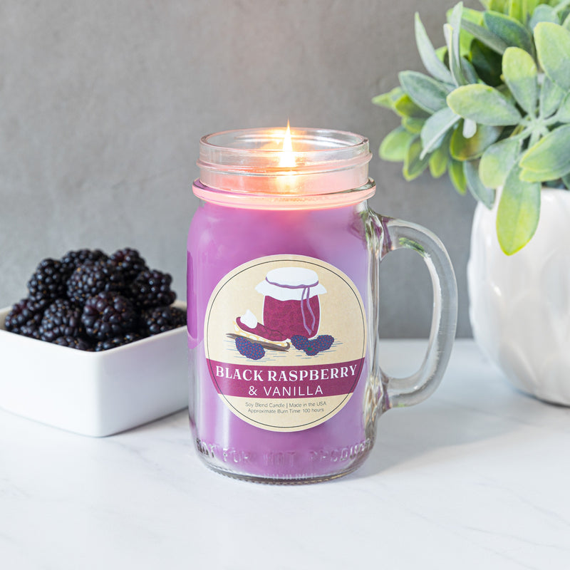 Black Raspberry & Vanilla Essentials® Candle