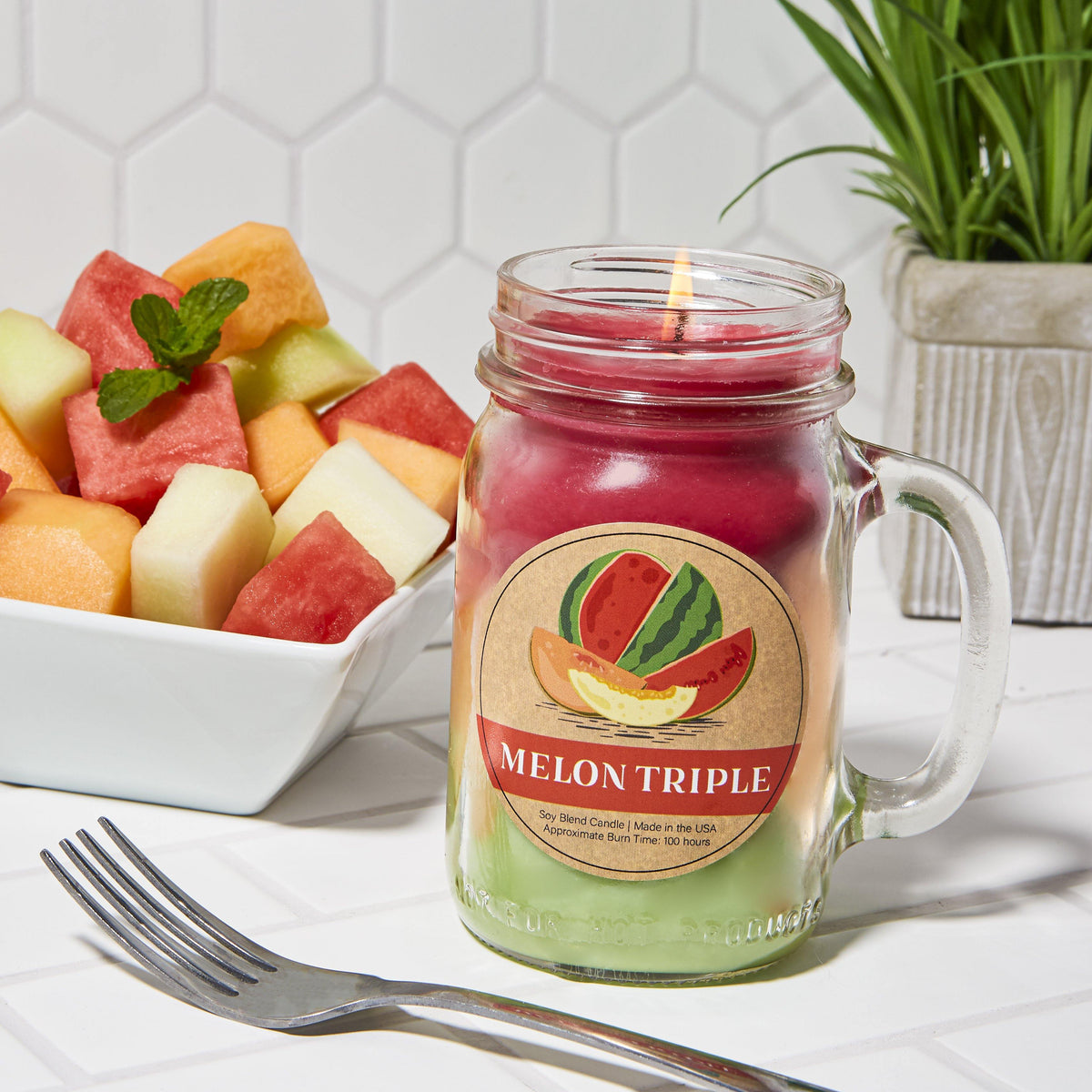 Melon Triple Essentials® Candle - Our Own Candle Company NI