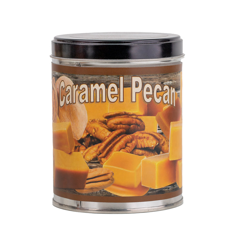 Caramel Pecan Tin Candle