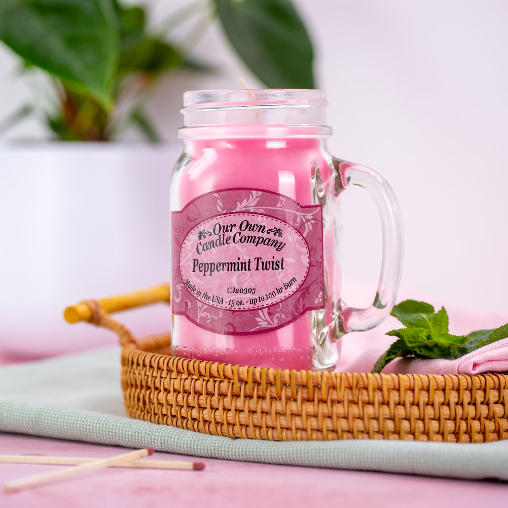 Peppermint Twist Classic Large Mason