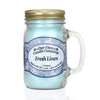 Fresh Linen Classic Large Mason - Our Own Candle Company NI