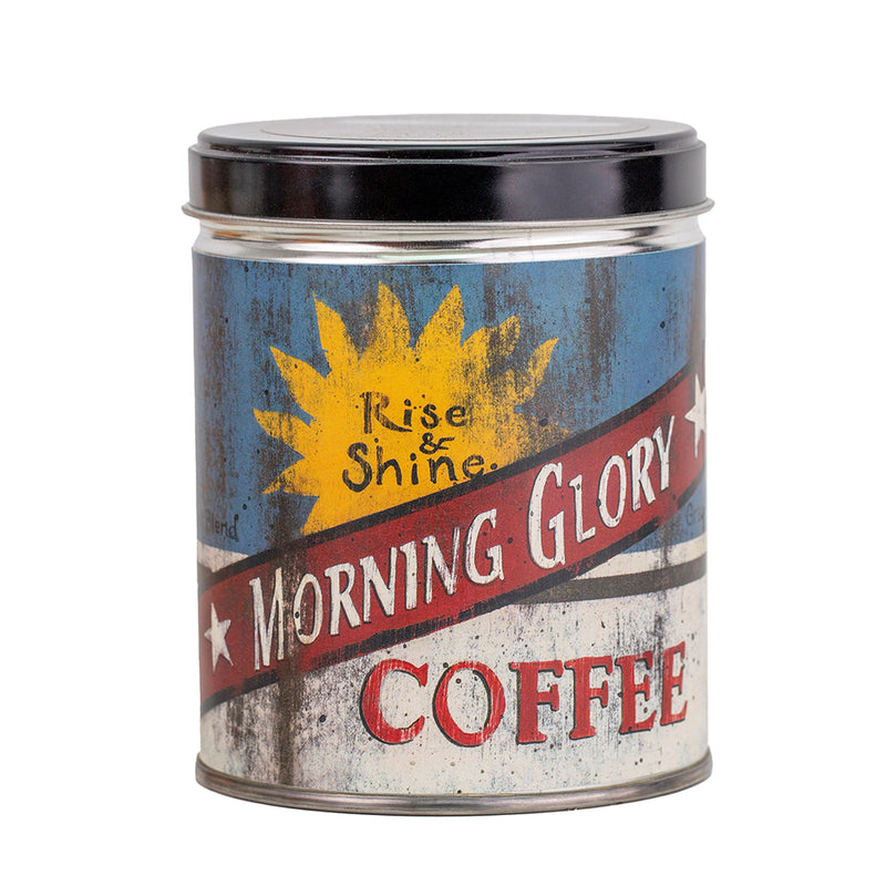 Morning Glory Tin Candle