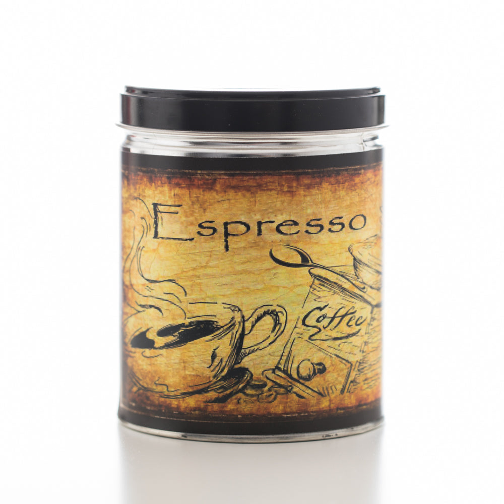 Coffee Espresso Tin Candle