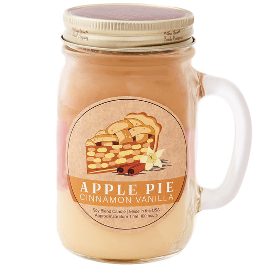 Apple Pie Cinnamon Vanilla Essentials® Candle - Our Own Candle Company NI