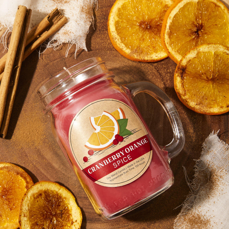 Cranberry Orange Essentials® Candle - Our Own Candle Company NI